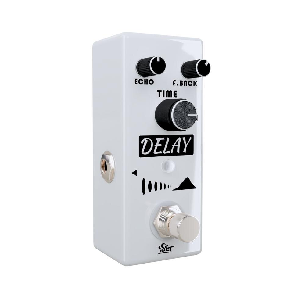 Echo Mini ISET Delay Guitar Effect Pedal Full Analog Circuit True Bypass Metal Shell Guitar Parts & Accessories