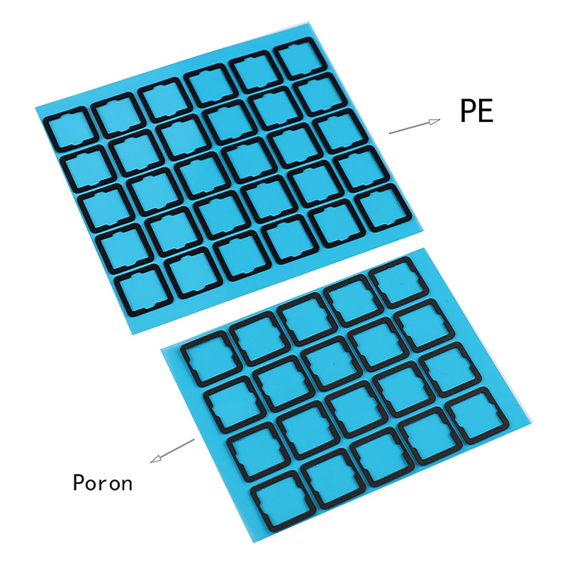 Kits de teclado DIY, almohadillas de espuma silenciosa, interruptor de teclado IXPE EVA, Reduce el ruido vacío