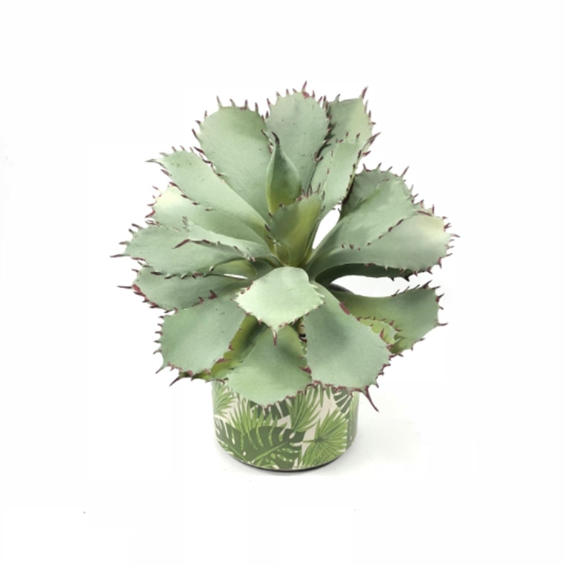 Large artificial air pineapple succulent plant tillandsia plastic green plant Pineapple leaf home shop wedding floral decor