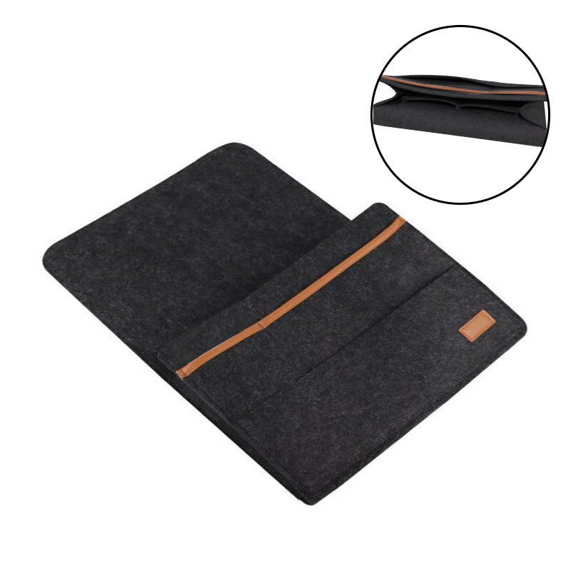 Grijze vilten draagtas schoudertas lichtgewicht recycling bakken vrouw laptoptas vilten tas bolso gris mujer: B1(31 23 11cm)