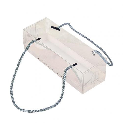 Kuchen verpackung 10Stck Tragbare transparent Kuchen Schweizer Rolle Boxen Haustier Verpackung Nachtisch Behälter Kuchen Kasten Küche zubehör: Silber- S