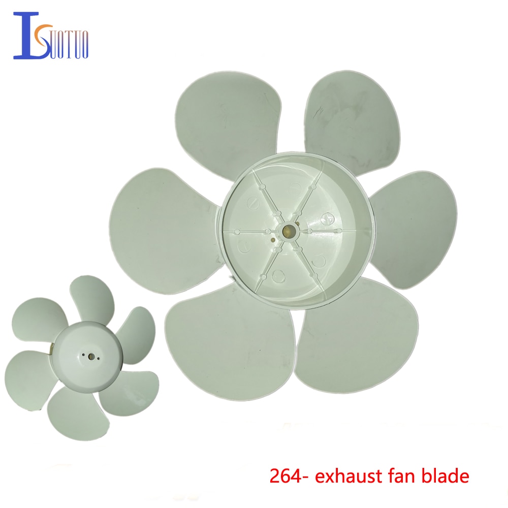 6-blade ventilating exhaust fan blade 8 inch 20cm Fan Blade for Gas Exhaust Fan Exhaust Fan Leaves GENUIN Leaves