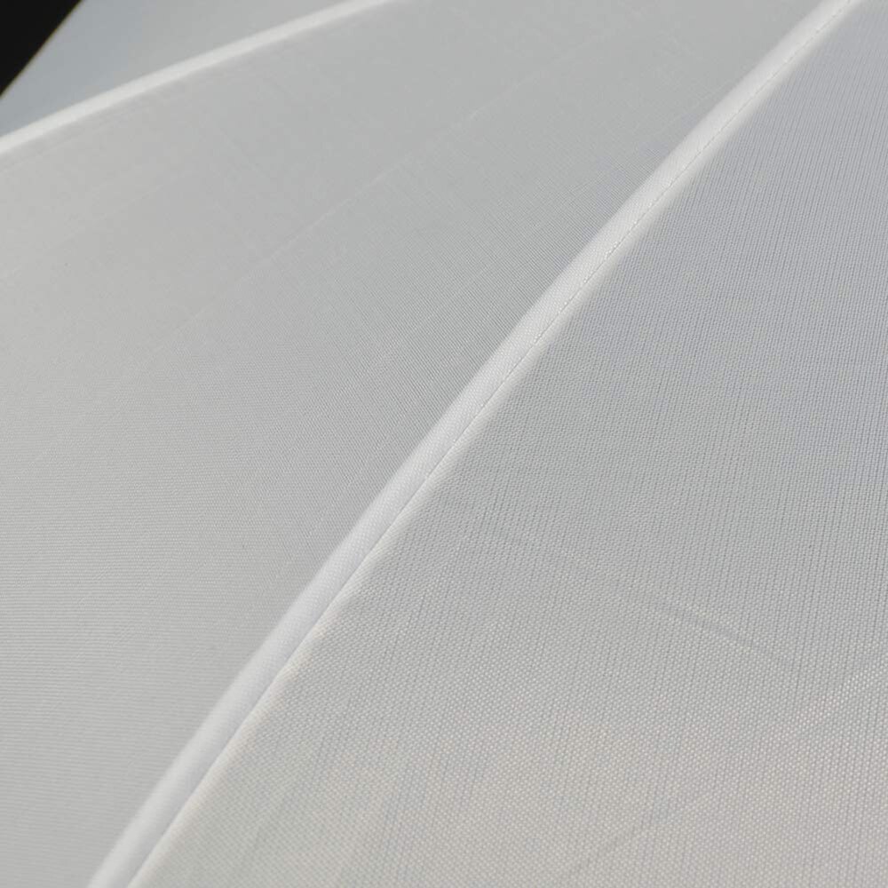 2 stk 83cm 33 tommer bærbar hvid flash diffusor blød paraply fotostudio tilbehør