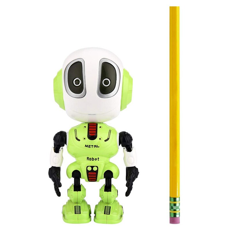 Optagelse talende robot til børn børn legetøj, uddannelsesmæssige robotter legetøj ledede øjne kontaktkontrol bedste fødselsdag i 3 år o