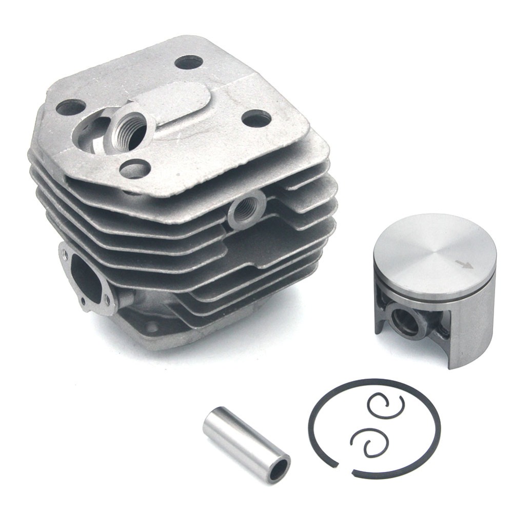Zylinder Kolben Bausatz 45mm Husqvarn Kettensäge 154 154XP 254 254XP 238 Jonsered 2054 2055 PN 503503903 503586772 503503902