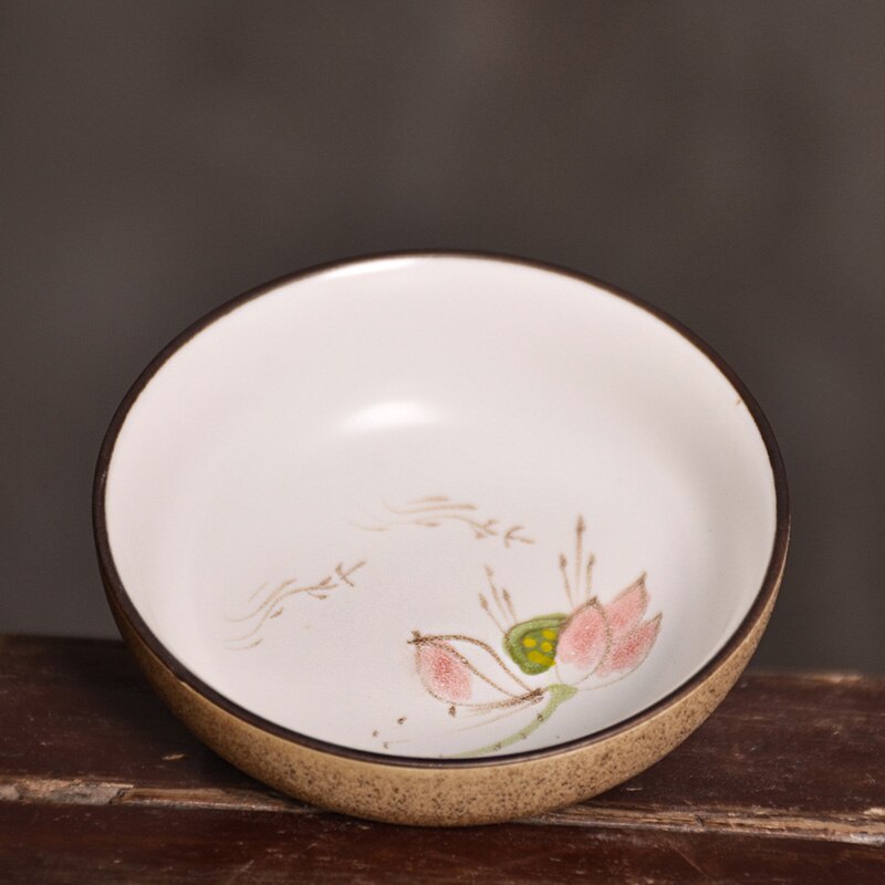 Tangpin keramisk tekopp til puer håndmalte tekopper porselen kinesisk kung fu kopp 45ml: Stil c