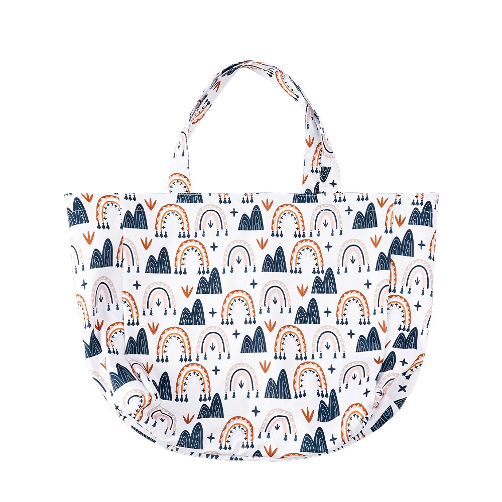 Coolapeach Gedruckt nass Tasche wasserdichte PUL schulter reisetasche wiederverwendbare waschbar windel tasche: SMT106-EF356