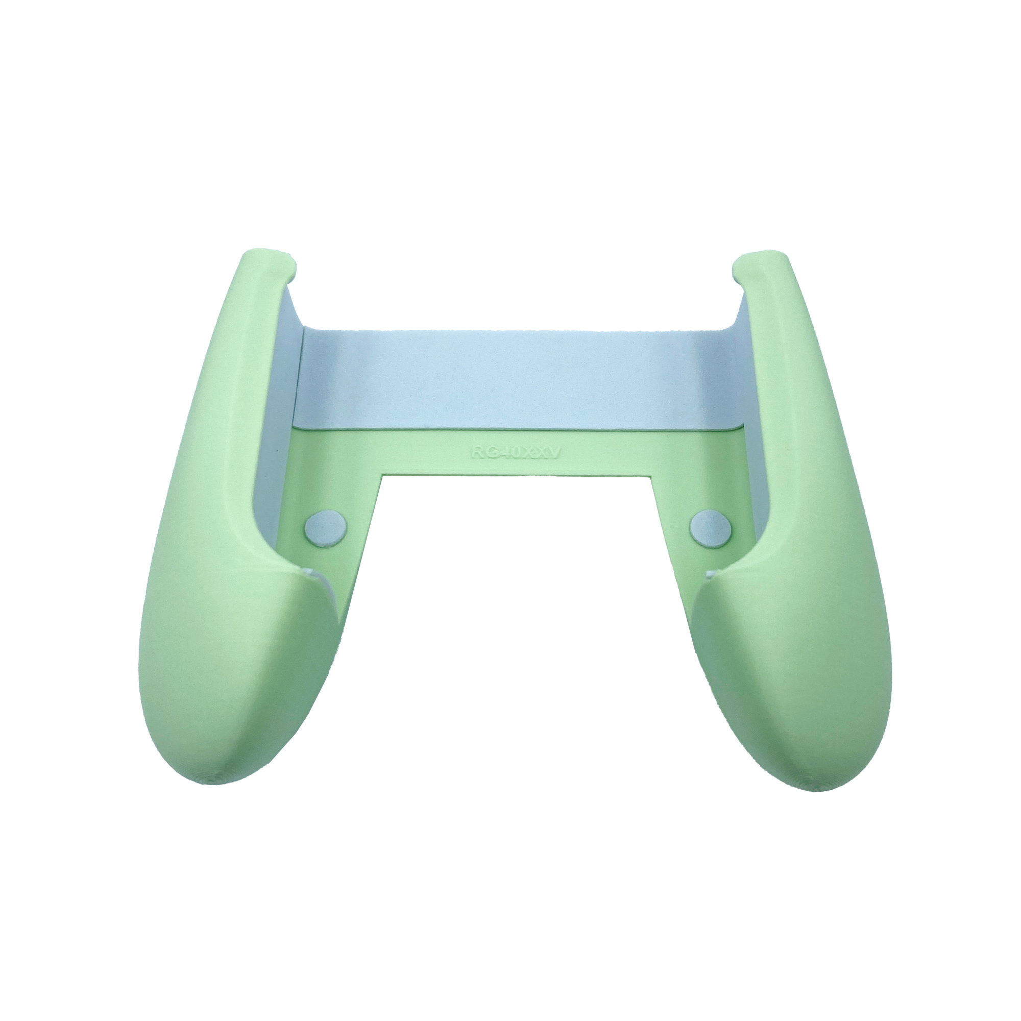 Mango de agarre impreso en 3D para RG40XX V, accesorios de mano cómodos, ergonómico, controlador de bricolaje: Verde claro