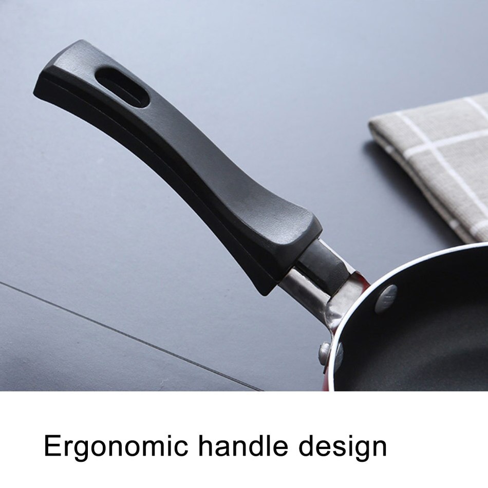 Mini Cooking Pan Non-Stick Frying Pan Portable Breakfast Pan with Handle Suitable for Frying Eggs and Making Breakfast Home Tool