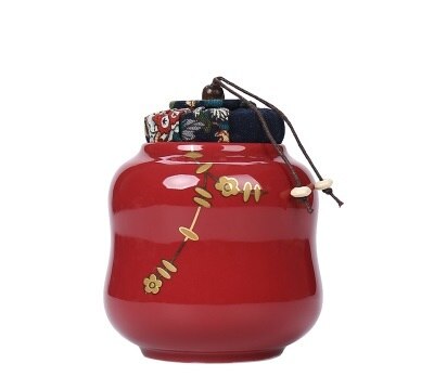 Jar Reizen Huishouden Koffie Opbergdoos Fles Bus Seal Craft Klassieke Thee Caddy Organisator Mini Snoep Keramiek Tin: 10