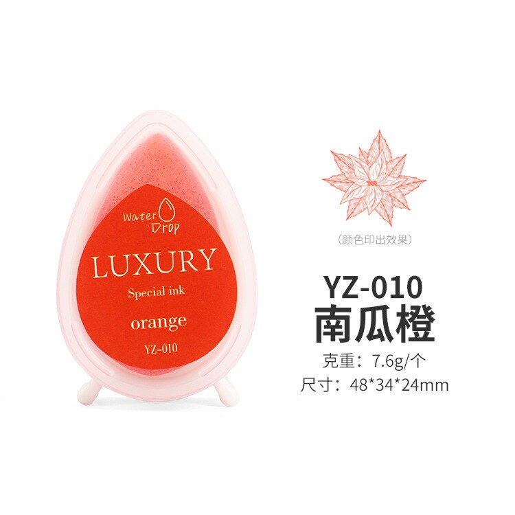 20 Rainbow Colors Diy Craft Scrapbooking Ink Pad Stamps: J