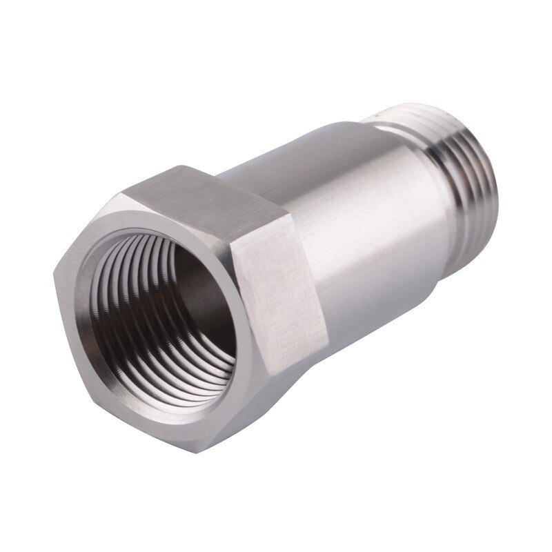 evil energy Universal 45mm Oxygen Sensor Extender O2 Oxygen Sensor M18 x1.5 Extension Adapter Bung Adapter