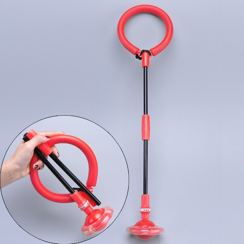 LED-Blitz Rad Überspringen Seil Einzel Fuß Springen Ball freundlicher Erwachsene ÜSpund Spielzeug Fitness glühend Sport Springseil