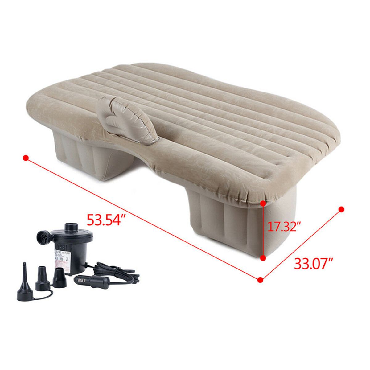 Opblaasbare Auto Matras Opblaasbare Auto Multifunctionele Auto Opblaasbare Bed Auto Accessoires Opblaasbare Bed Reizen Goederen Met Pillo