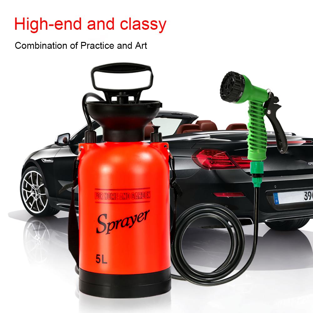 Portable Outdoor Camping Shower Multi-Function Bath Sprayer Watering Flowers Car Washing Small Sprayer For Travel