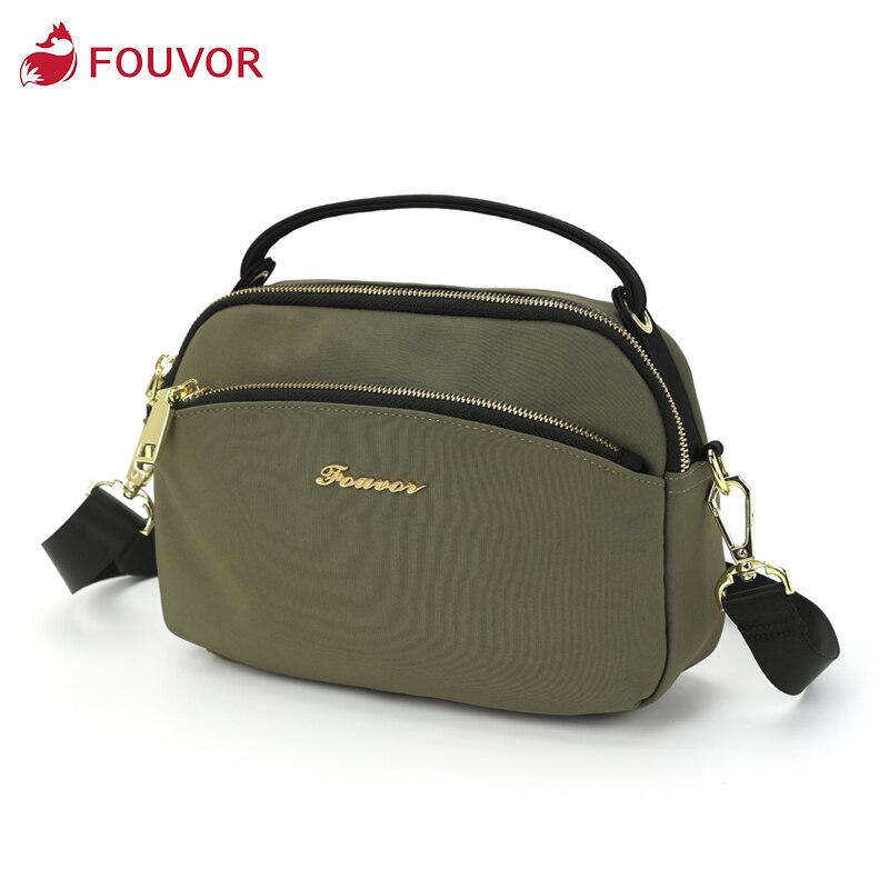 Fouvor Western style small bag female bag Oxford cloth shoulder bag messenger bag canvas bag 2967-05