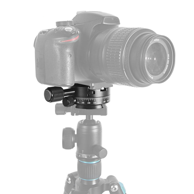 360 Degree Panoramic Photography Accessories Dslr Camera Tripod Head Mount Arca Swiss Quick Release Plate Clamp with 1/4 Screw