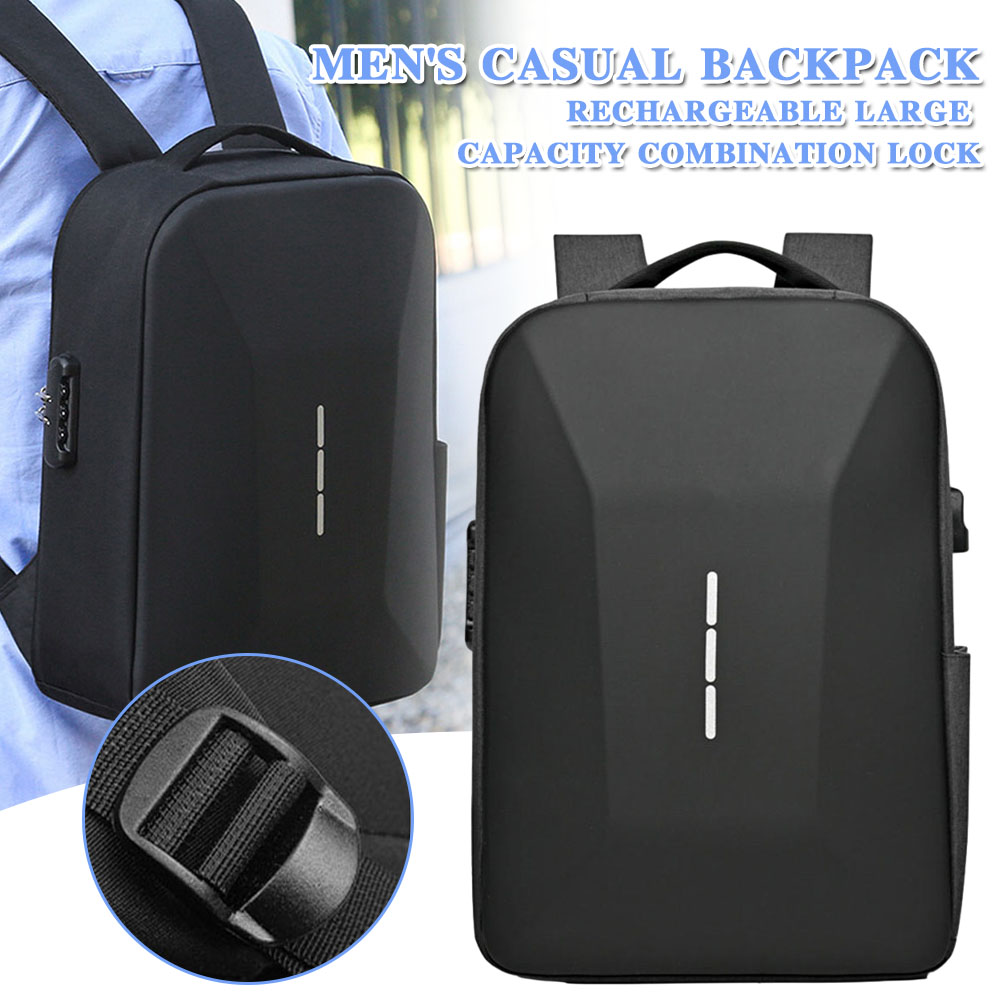 Travel Backpack Men Business Backpack School Bag With USB Charging Port Large Capacity 16inch Laptop Waterproof Backpack