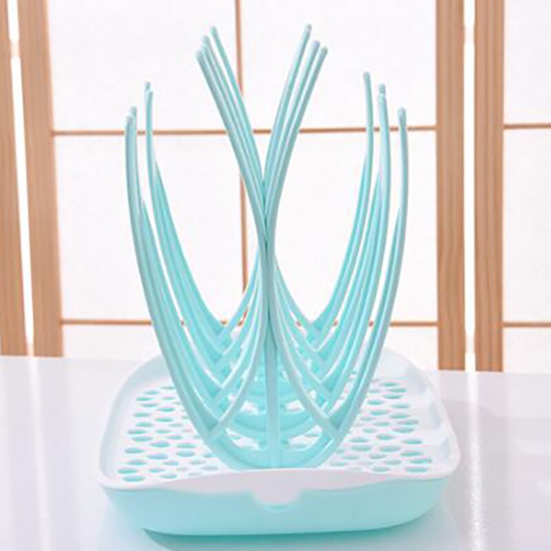 Baby Feeding Bottle Drying Rack Mat Tree Shelf Kitchen Cleaning Tool Dryer Rack Detachable Storage Cup Dry Rack YHZ002