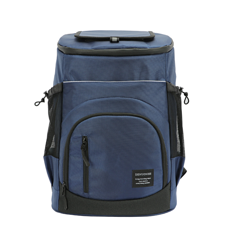 Zaino termico da campeggio zaino pranzo borsa isolata zaino per frigorifero isotermico borsa per porta alimenti borse da picnic grandi da 33 litri: Blu