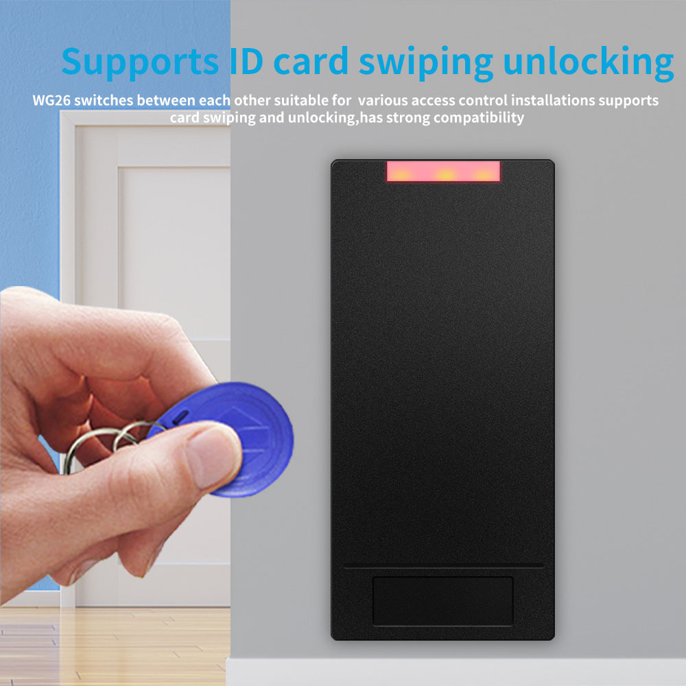 Rfid 125 Khz ID Kartenleser Wasserdicht Proximity Card Wiegand Reader 26Bit Ausgang Slave Reader Für Wiegand Eingang Access Controler