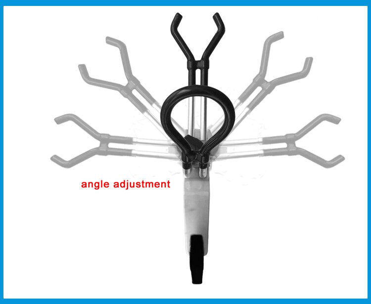 IBST LIFE Fishing Rod Holders Adjustable Removable 360 degree Kayak Boat Support Pole stand Bracket