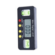 1pcs 4*90 Degree Inclinometer Magnet Digital Inclinometer Level Protractor Angle Finder Bevel Gauge Tool Parts