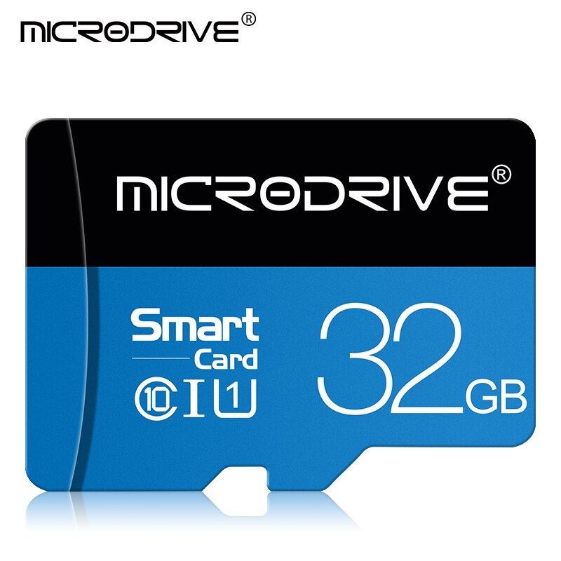 Micro Sd Tf Card 32Gb 64Gb 128 Gb Klasse 10 Flash Geheugen Microsd-kaart 8 16 32 64 128 Gb Voor Smartphone Adapter: 32GB