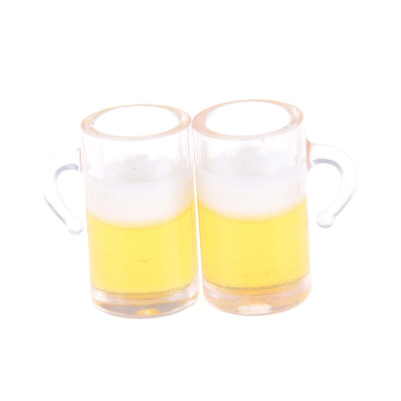 1:12 Super Nette Mini Bahre Tasse Schnelle Lebensmittel Spielzeug Miniatur Puppe Haus Möbel 18*10mm Für Puppenhaus Decals