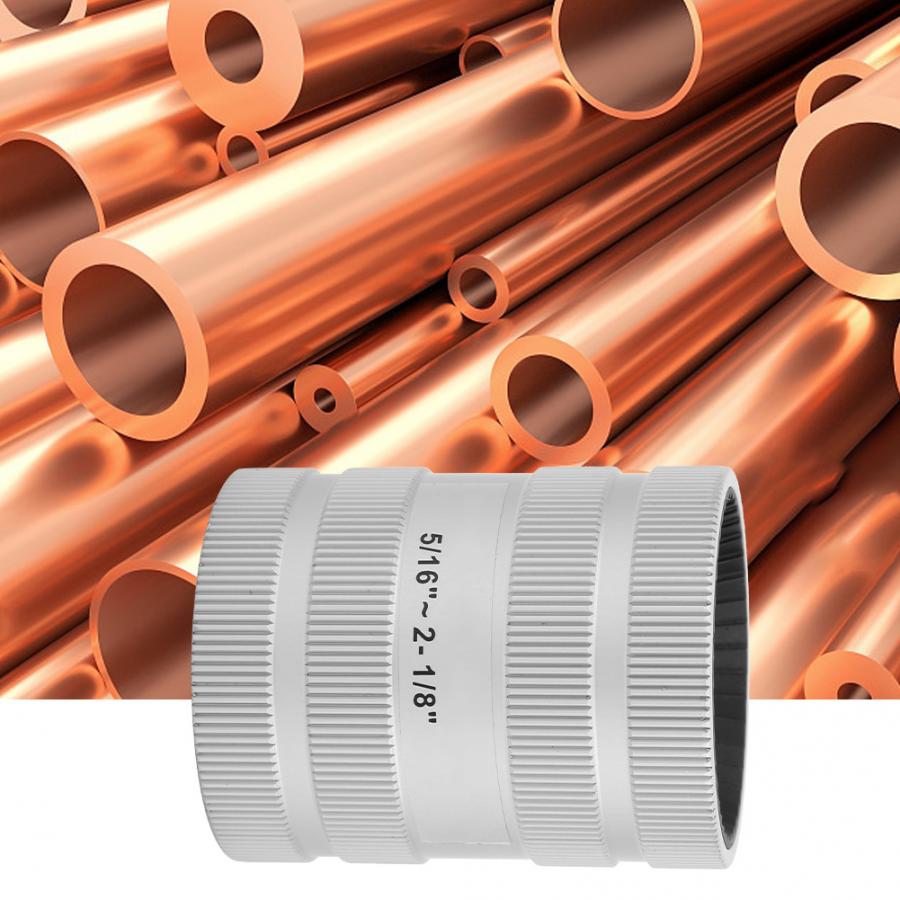 Stainless Steel Pipe Reamer Tube Deburr Chamfer Tube Remove Burr Tool 5/16in-2 1/8in reamer set