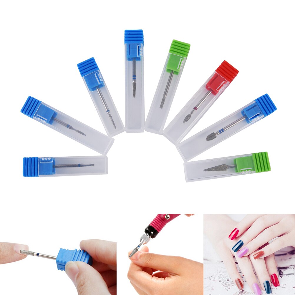 8- type diamant nagelkunstboor, frees, elektrische manicureboor, nagelaccessoires, nagelgereedschap