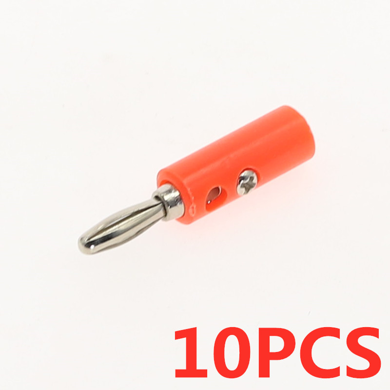 Macho hembra J072 4mm conector Banana macho hembra para insertar conector Pin Banana modelo DIY: Verde militar