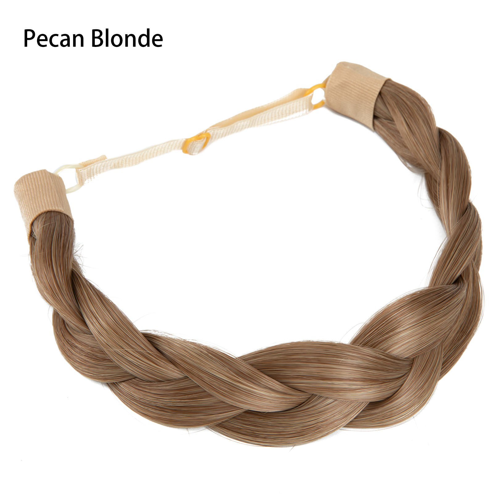 Synthetic Premium Adjustable Handmade Braided Elastic Band Hair Braiding Hair Headband Headwear For Women: #8