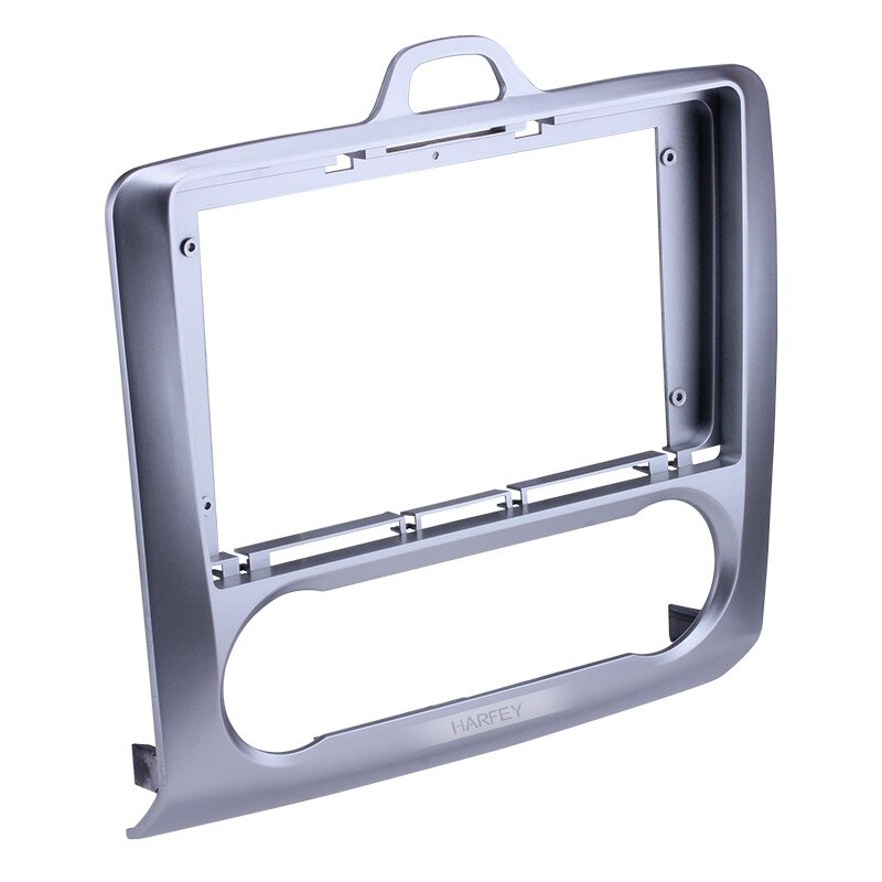 Harfey 2din Fascia Frame Autoradio Frame 9 inch Stereo Plaat voor FORD FOCUS in Dash Mount Kit Trim panel Geen kloof Inbouwen