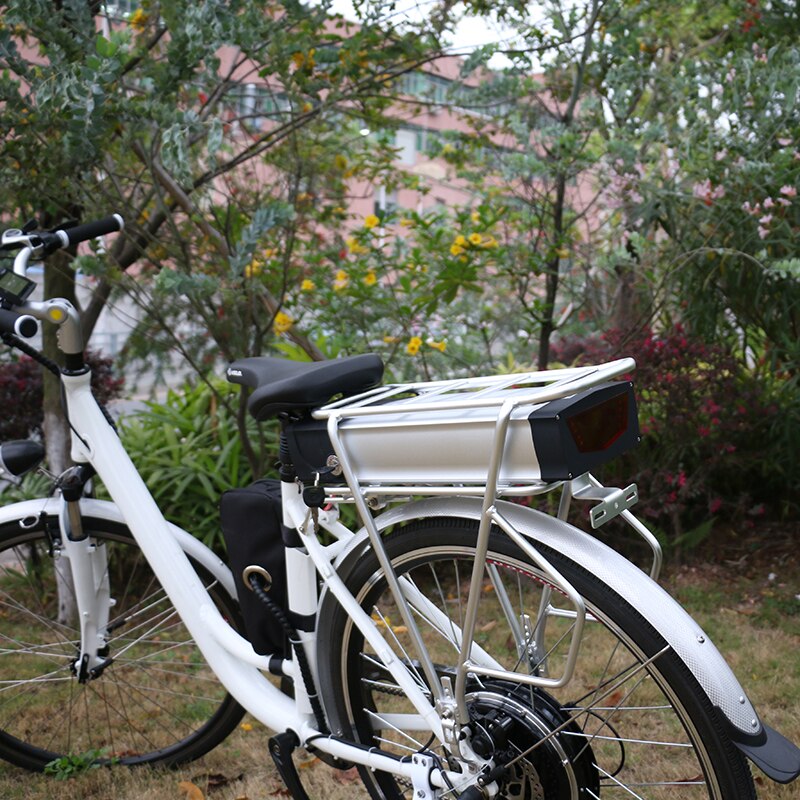 36V 48V 52V Empty Battery Boxes Ebike Battery Case 117 Pcs Rear Rack High Capacity Electric Bike Battery Case Electric Bicycle