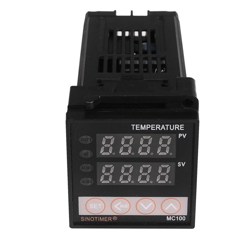 0-10V Analog Ausgang Universal- Thermoelement PT100 Eingang Digital PID Temperatur Regler Thermostat für Hitze Kühlen mit Alarm