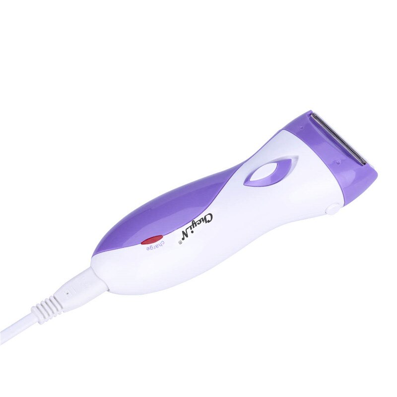 Genopladelig dame epilator hudvenlige kvinder elektrisk barbermaskine barbermaskine hårfjerner kvindelig barbering skrabning epilatorer ben bikini 49