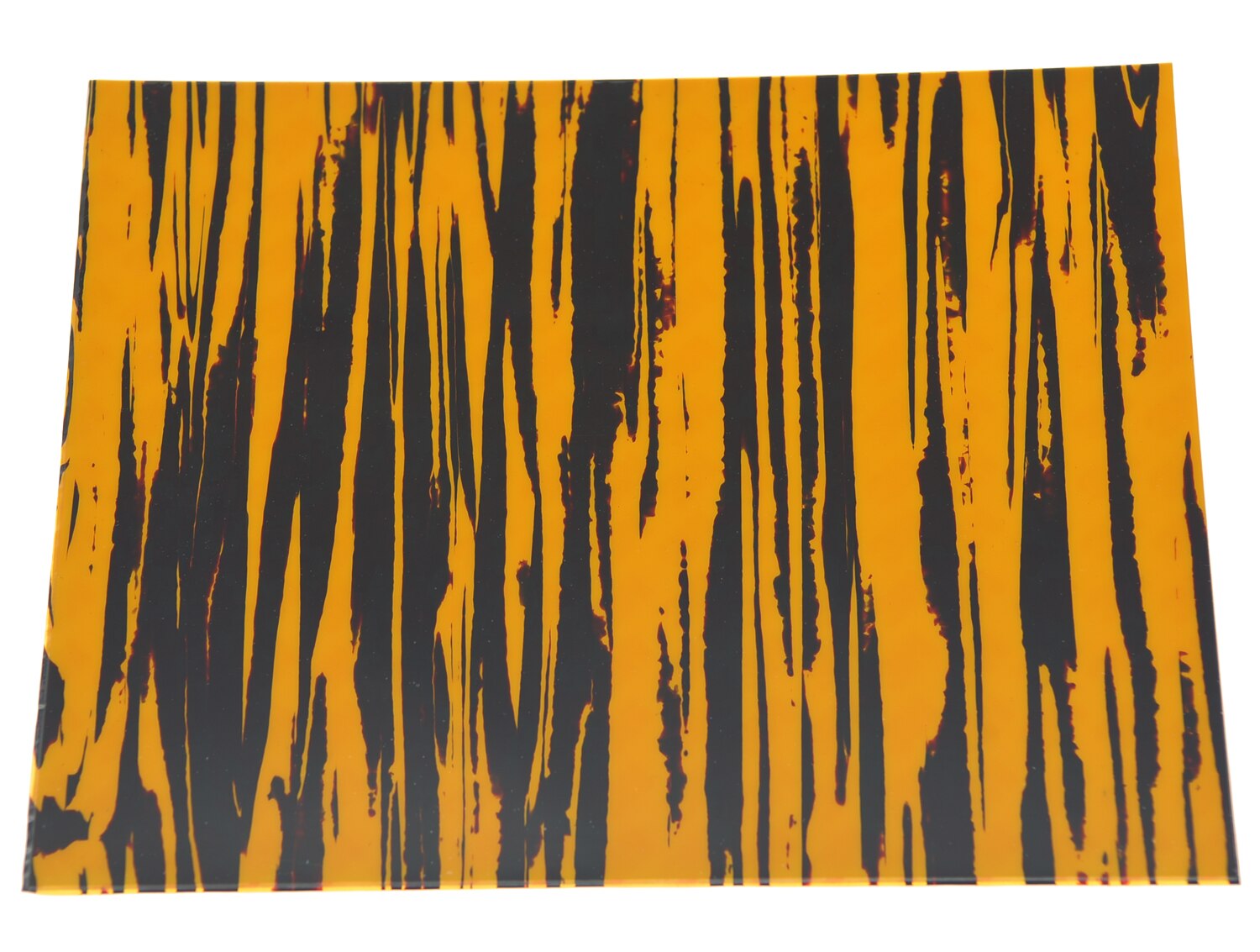 Dopro-guitare acoustique auto-adhésive 25x20cm, feuille de matériau grattoir auto-adhésive, choix en 10 couleurs: Tawny Stripe