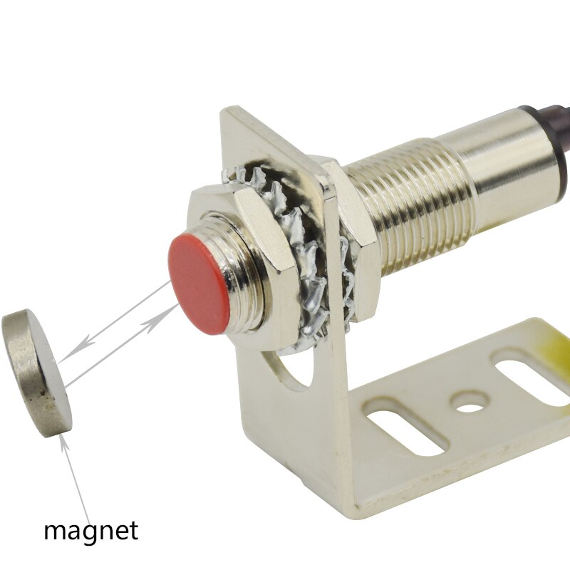 PNP – capteur magnétique sans Hall NJK18-5002P1, distance de détection 0-10mm, objet de test magnétique Standard