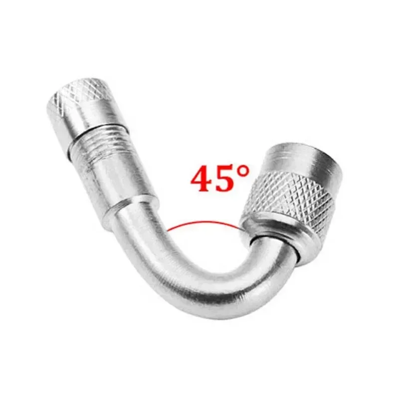 45 90 135 Grad Winkel gebogener Ventiladapter Reifenschlauch Ventilverlängerungsadapter für Motorrad LKW Auto Moto Fahrrad: Wassermelone-verrotten
