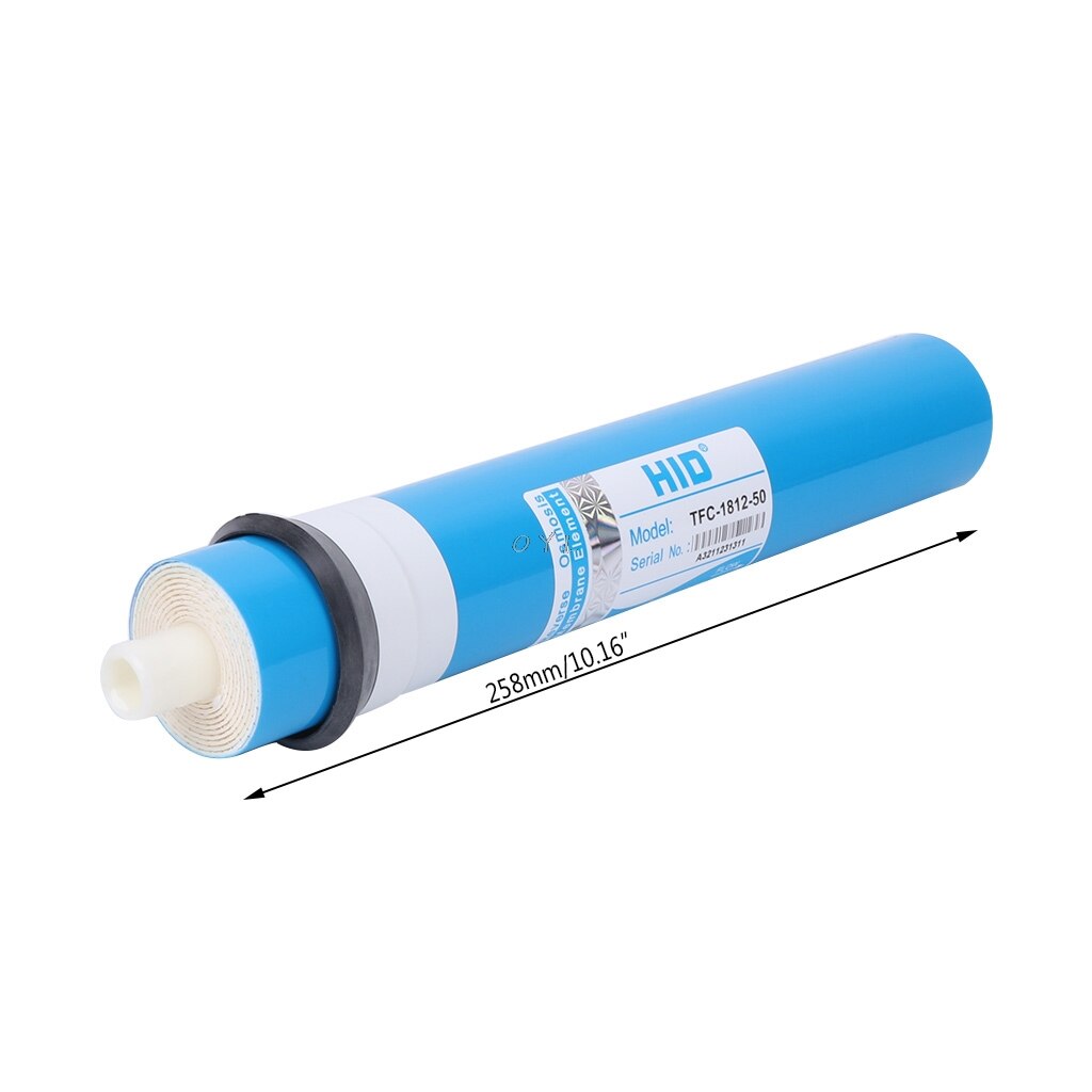 Water Filter Cartridge Omgekeerde Osmose Ro Membraan 75gpd Huishoudelijke Vervangen