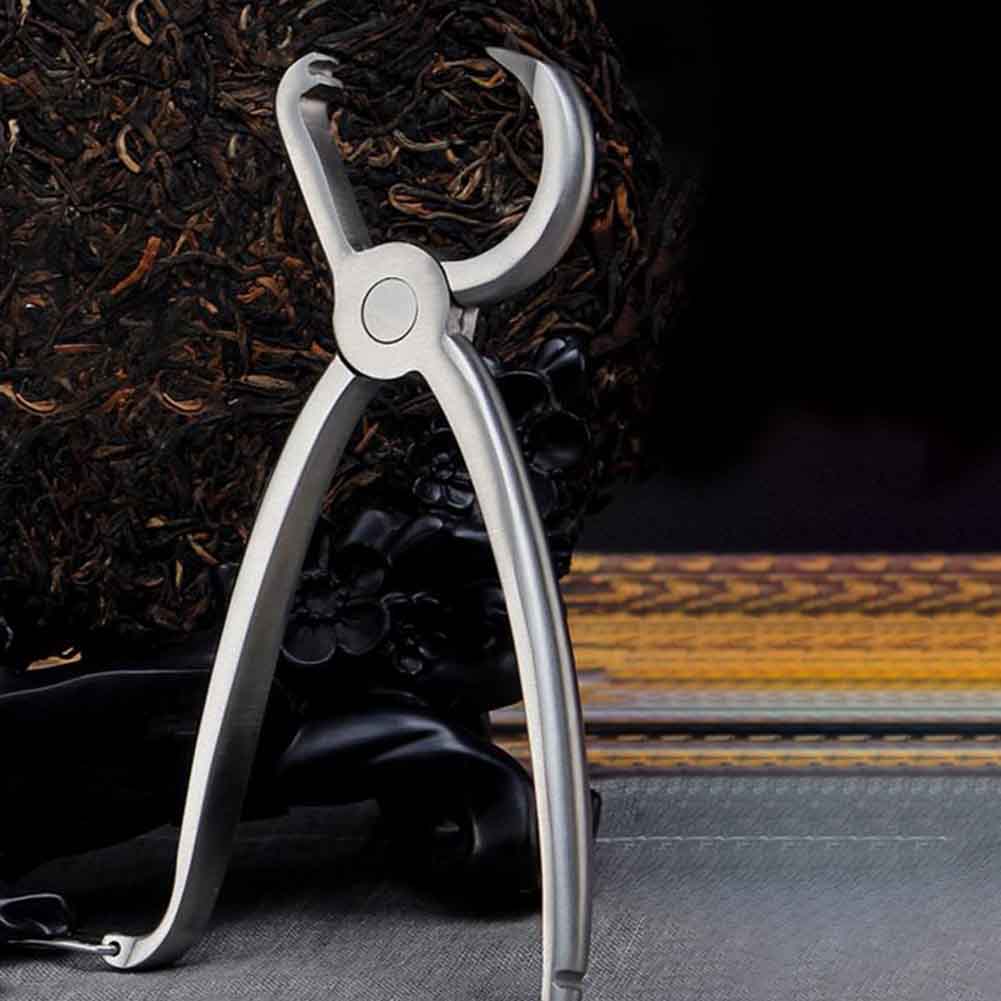 Pince pince brique Portable barre en acier inoxydable pince à thé outil de cuisine avec boucle maison noix ustensiles multifonction serré