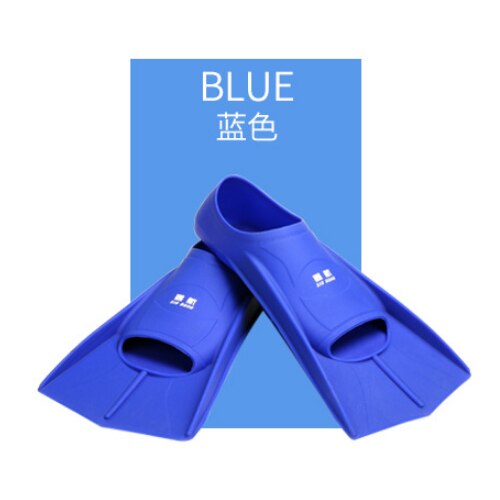 C462 product, , swimming fins frog shoe Children Adult Swimming Training Silicone Fins: blue / S
