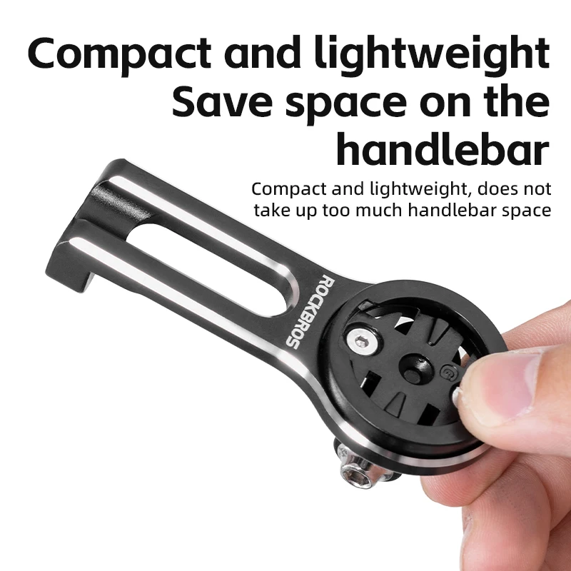 ROCKBROS Bicycle Light Mount for GIANT TCR PCR Bike Computer Holder Aluminum Alloy for Garmin/Bryton/Wahoo Bike Accessories