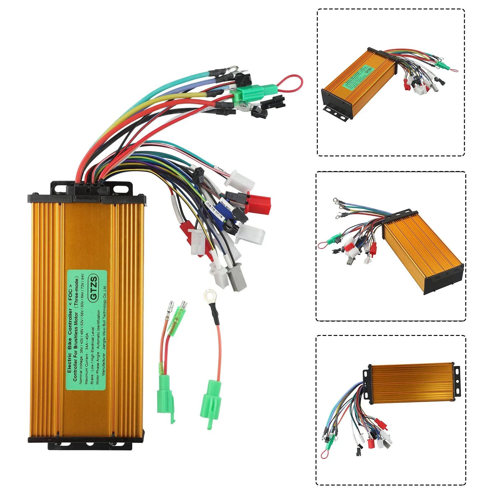Motor Controller Controller Borstelloze E-Bike Elektrische Fiets Elektrische Fiets Controller Borstelloze 1200W 1200W 48V/60V/72V