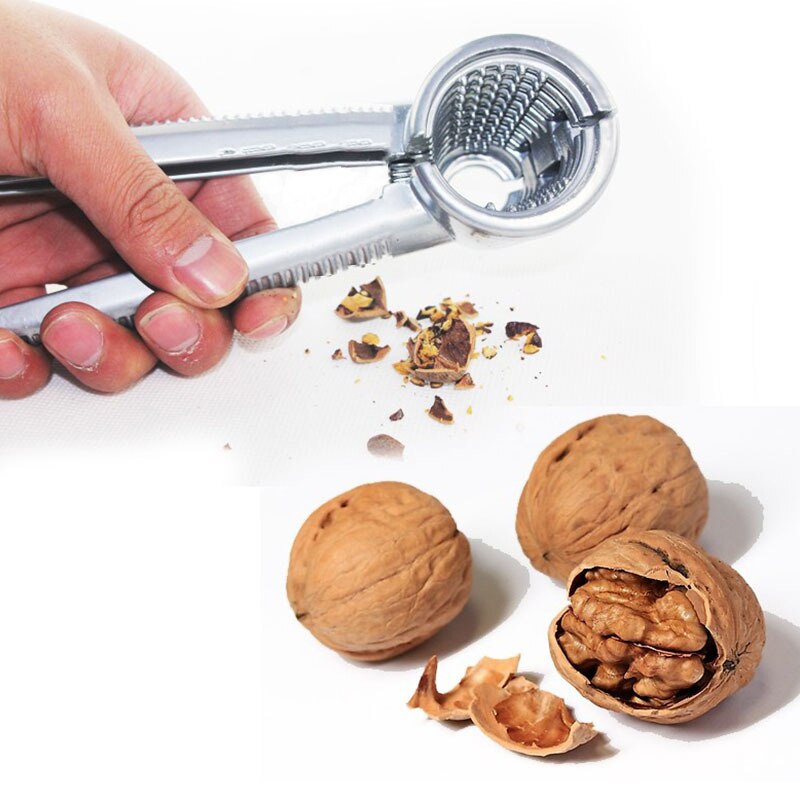 Crack almond Walnut Pecan Hazelnut Hazel Filbert Nut Nutcracker Sheller Clip Tool Kitchen Clamp Plier Cracker