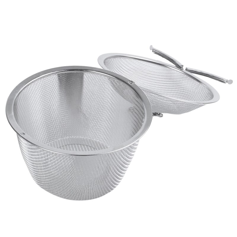 Extra Large Stainless Steel Twist Lock Mesh Tea Ba... – Grandado