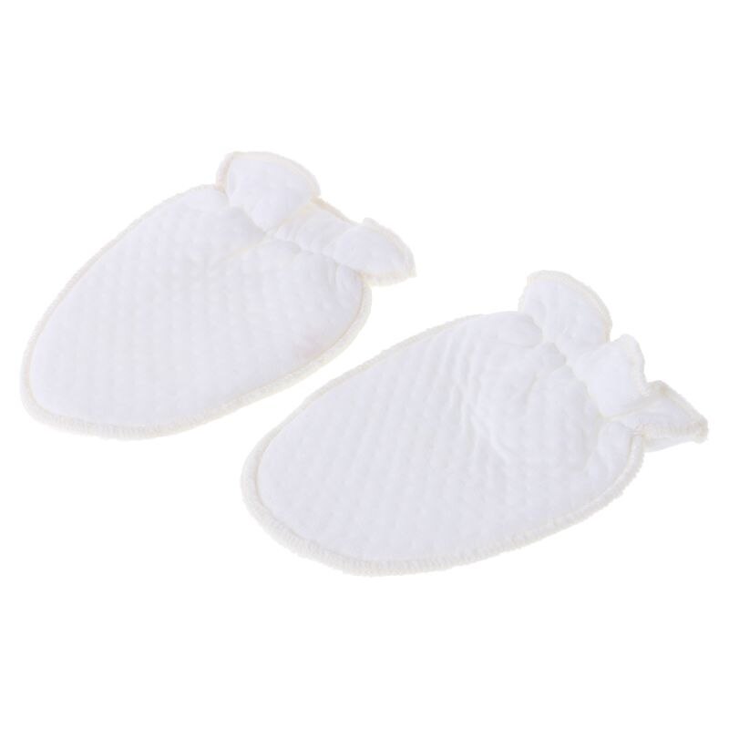 1 Pair Baby Gloves Anti Scratch Face Protection Soft Blend Cotton Warm Winter Autumn Anti Grab Cartoon Cute Newborn Care Mittens