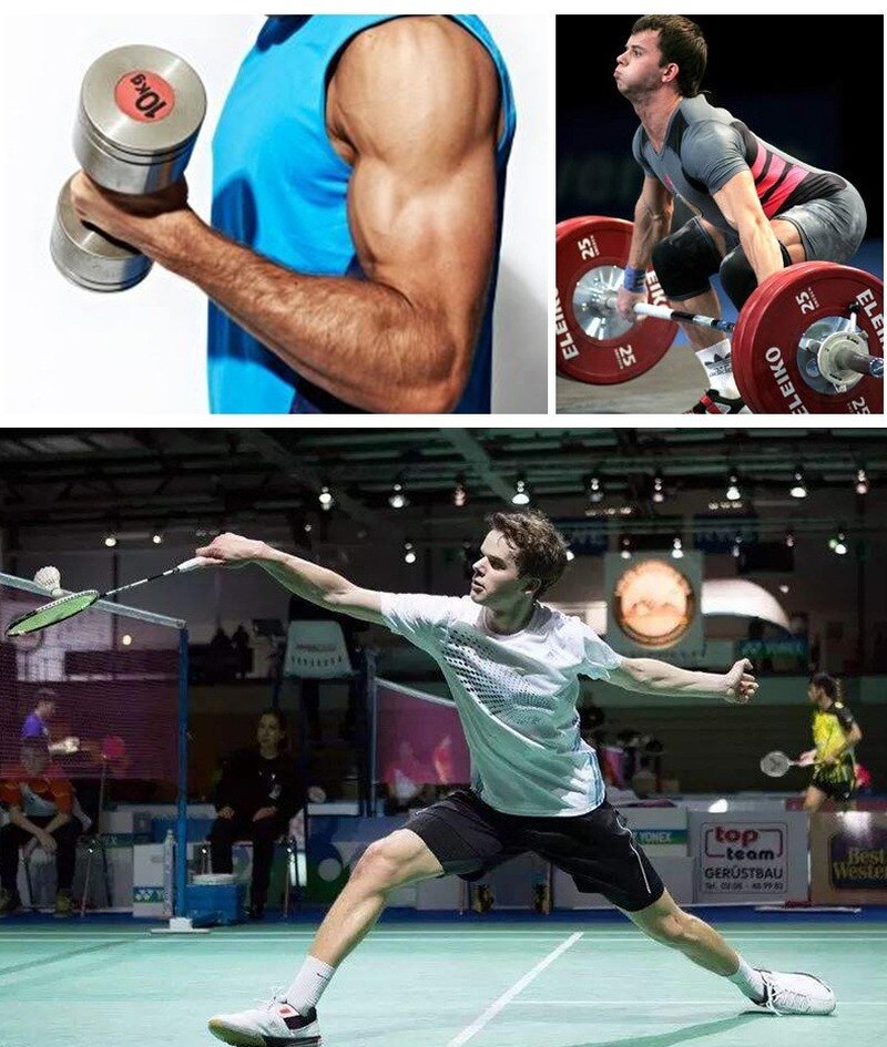 Guantes de levantamiento de pesas para hombre, manoplas de medio dedo para ejercicio pesado, musculación, gimnasio, entrenamiento