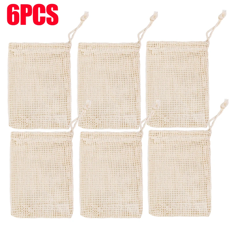 Bolsas de jabón colgantes de lino y algodón Natural, bolsa de red para jabón espumoso, bolsas de red limpiadora de jabón corporal, Herramientas de limpieza de ducha para el hogar, 1/10 Uds.: Plata